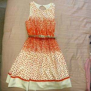 Eliza J. Dress with Keyhole Cut Out on Back